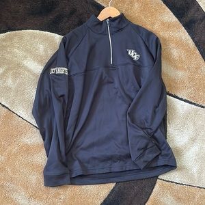 Medium Black UCF (University of Central Florida) Quarter Zip